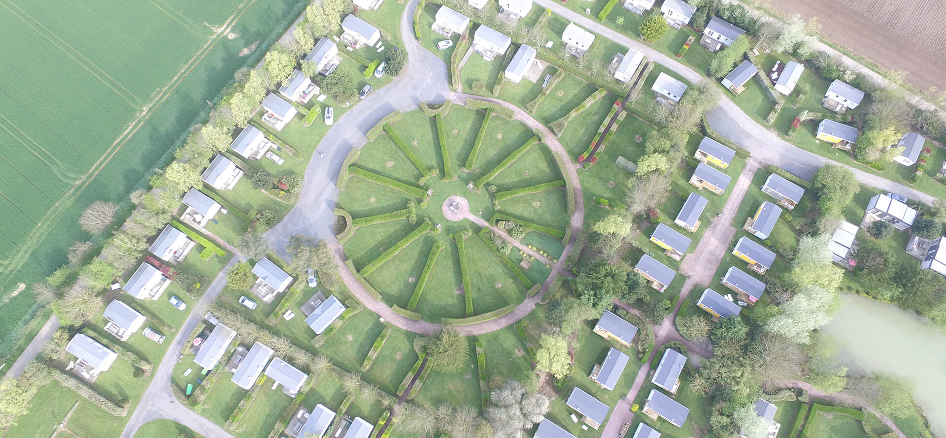 Camping Port'land - Iage à la une - Vue aérienne
