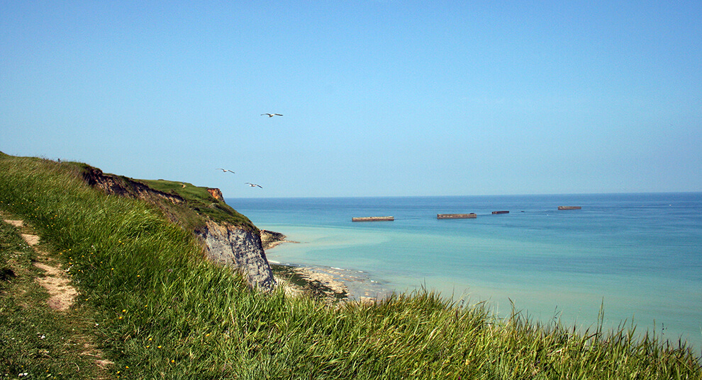 Arromanches - plage & débarquement - ®CALVADOS-TOURISME_libre