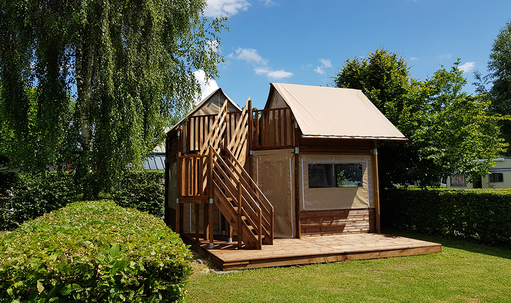 Location d'hébergement toilé en Normandie