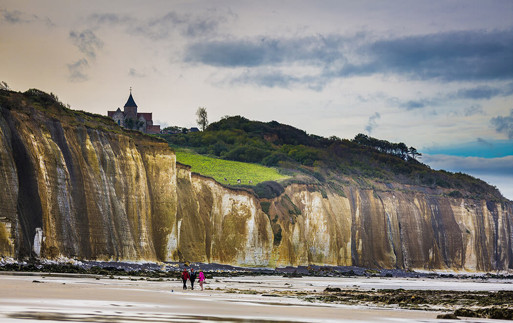 Longe côte à Varengeville-sur-Mer - ®CDT76-V.Rustuel