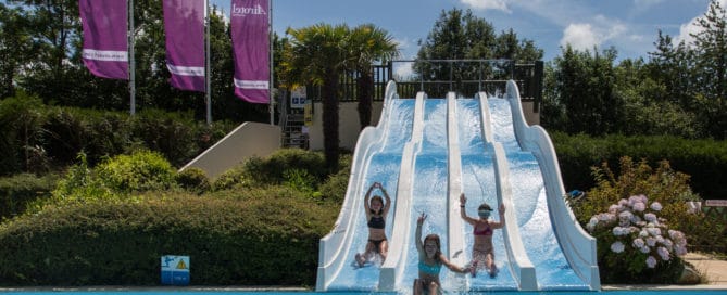 Toboggan aquatique