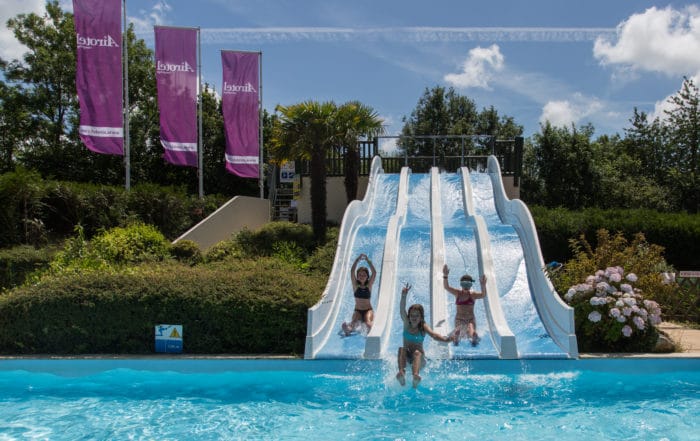 Toboggan aquatique