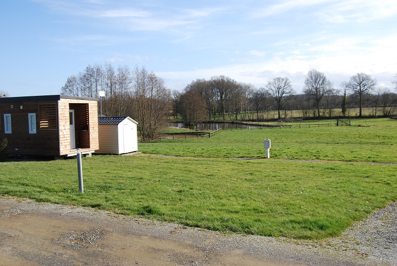 emplacement de camping Premium Suite avec sanitaire privés