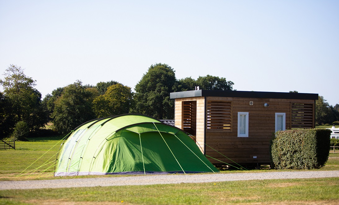 emplacement de camping Premium Suite avec sanitaire privés